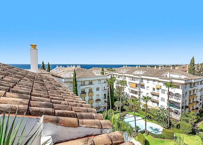アパート Sea View And Sunny Rooftop In Marbella, Remodeled 2025